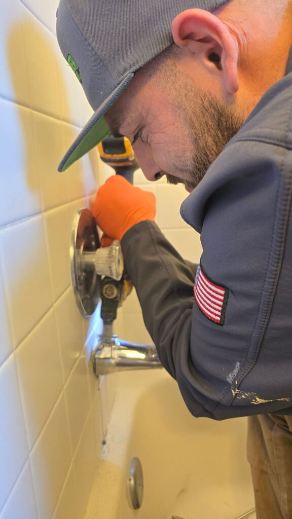 Bathtub and Shower Repair Service Job Done By Drain Charmer Plumbing & Rooter Inc