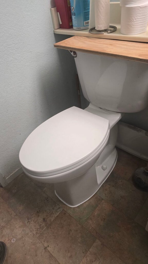 Full Toilet Replacement with Drain Charmer Plumbing & Rooter