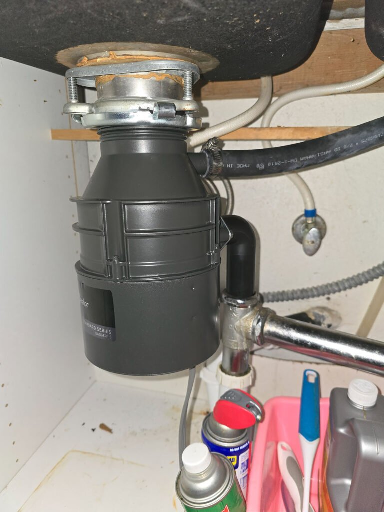 New Garbage Disposal Unit Installed By Drain Charmer Plumbing & Rooter Inc
